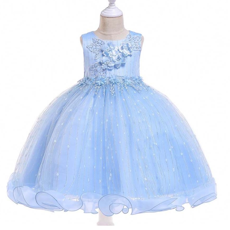 Baige China Fabrik direkte Preis Babykleid Bilder Mädchen Party Kleider Baby Kleidung L5101
