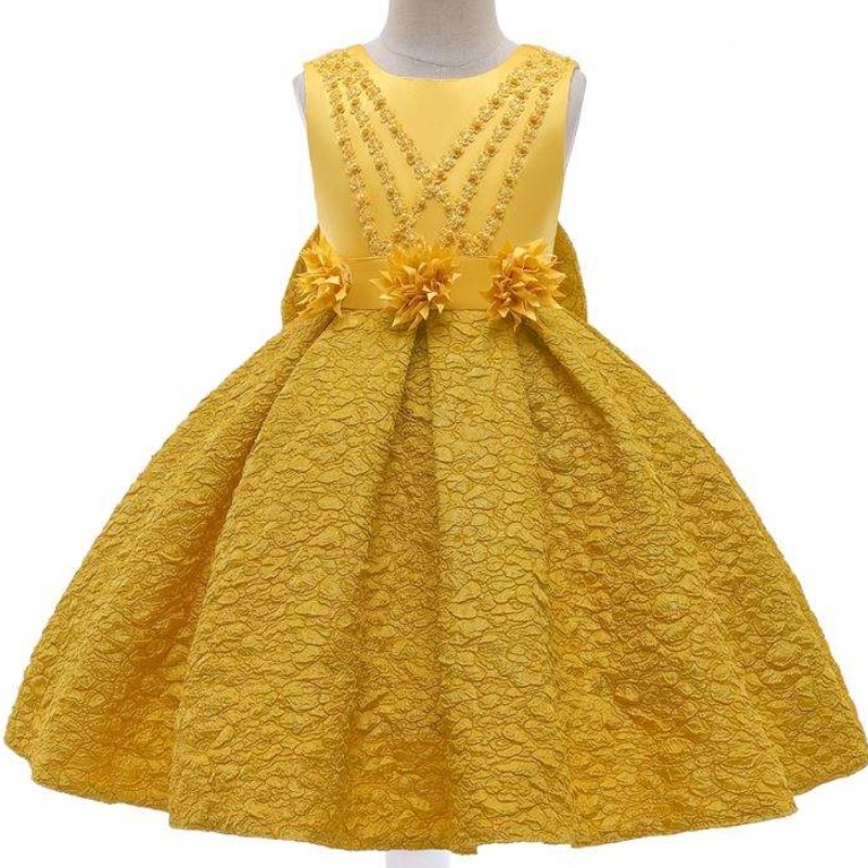 Baige New Girls 'Brautkleider kleine Kinder von Catwalk Prinzessin Kleider Geburtstag Party Ballkleid L5252