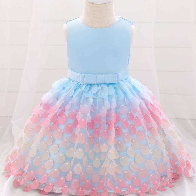 Baby Girl Party Kleid Kinder ärmellose Kleider Modekleidung für Babys L1925XZ