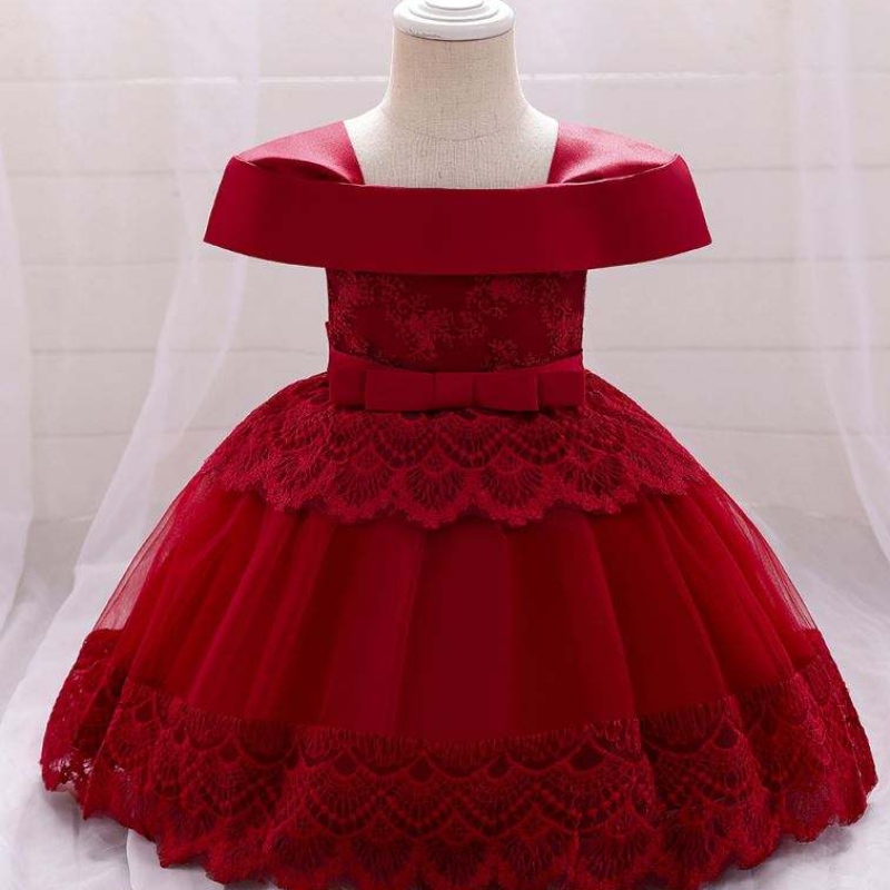 Baige Baby Mädchen Kleidung Ballkleid Prinzessin Kleid Kind formelle Geburtstagsbirthday Taufe Party Kinder Blumenmädchen Kleider