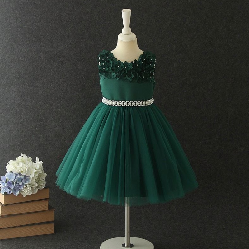 3-10-jährige Kinder Hochzeitskleider Mädchen Blumenkleider Babykleider Party Kleidung