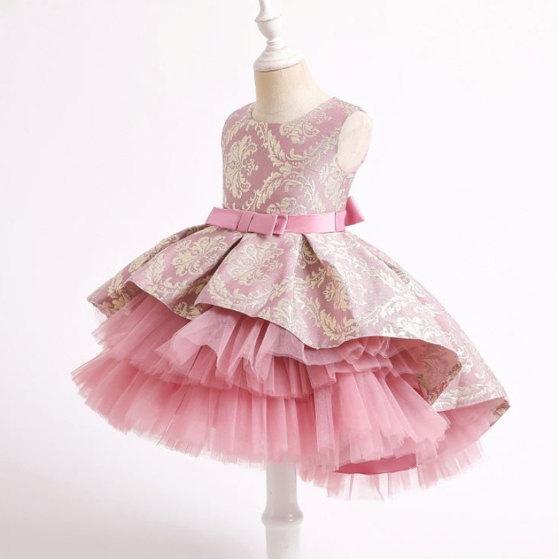 Neue Mode Kids Clothing Girl Kleider Kleider Kinder Geburtstagsfeier Hochzeit Ballkleid 2171