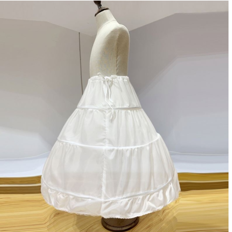 Baige Fashion Crinoline Petticoat Rock für Mädchen Ballkleid Unterrock für Hochzeitskleid PS06