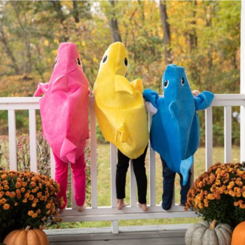 Kleinkind Family Shark Kostüm Cosplay Halloween Kostüm für Kinder Tiere Kostüm für Kinder Karnevalsparty Dress Up Sui