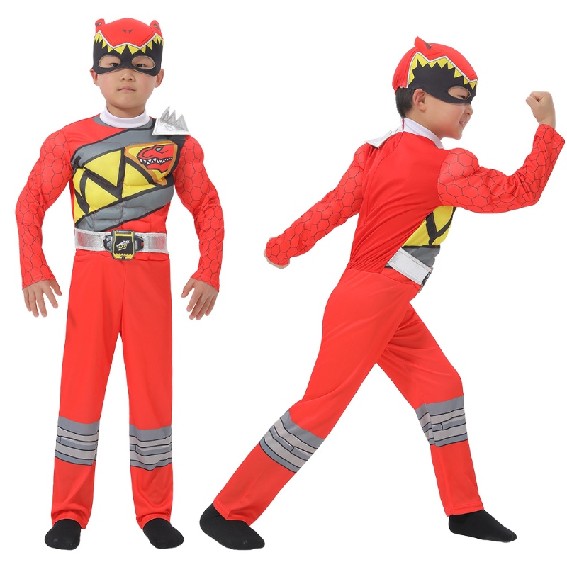 Red Power Rangers Kostüm für Kleinkinder Offizielle lizenzierte Red Ranger