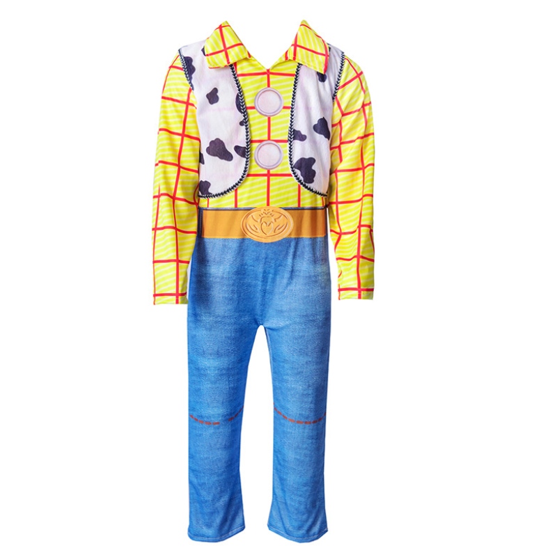 Halloween Cartoon Charakter Anime Kostüm Kinder Cowboy Cosplay Kostüm