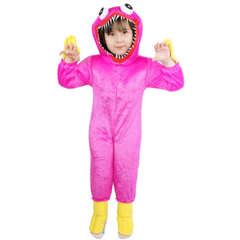 Neues Design Kids Oversuit Poppy Playtime Cosplay Halloween Kostüme für Jungen und Mädchen