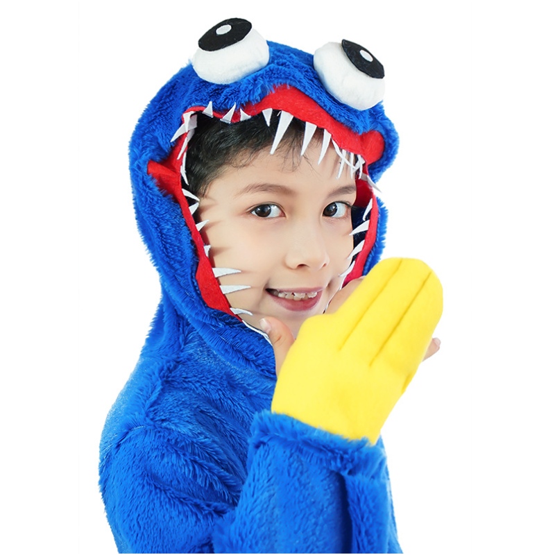 Neues Design Kids Oversuit Poppy Playtime Cosplay Halloween Kostüme für Jungen und Mädchen