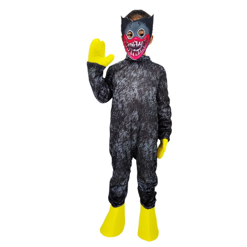 Poppy Playtime Cosplay -Kleidung Jungen Mädchen Game Horror Peluche Kleidung Halloween Kostüm für Kinder