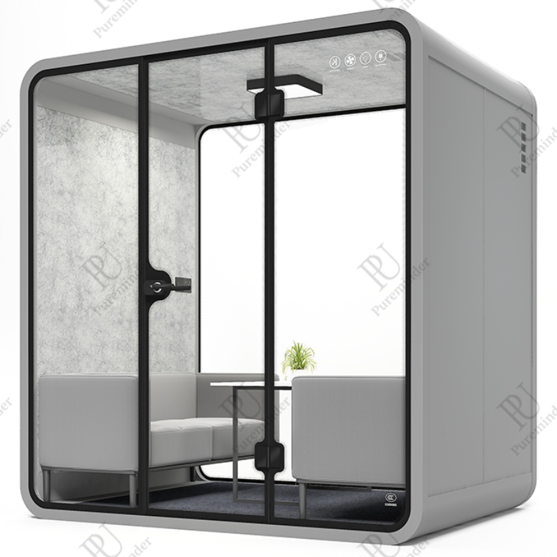 Pureminder l Größe Schalldichtste Booth Private tragbare Stille für Besprechung, Büro und Außenbereich