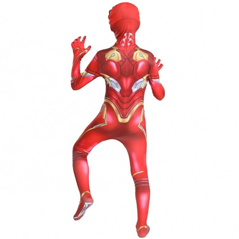 Warrior Infinity Avenger 2022 Eltern Kinder Gewohnte Muskelpanzerdesign 3D Print Cool Iron Cosplay Anzug Männer Kinder Kostüm