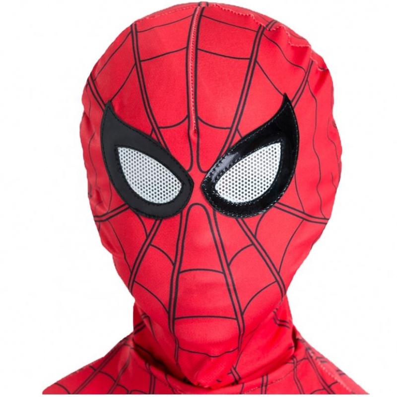 2022 Großhandel klassischer Stil rote schwarze Anzüge TV&movie Figura de Accion Sets Spider Man Film Kostüme