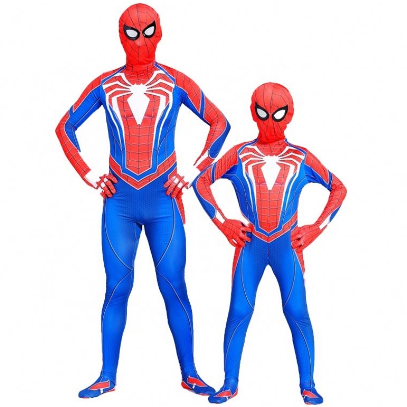 Bester Preis Black&red Jumpsuit Kids&adults tv&movie Superhelden Halloween Cosplay Factory Supply Erstaunliche Spiderman -Kostüme