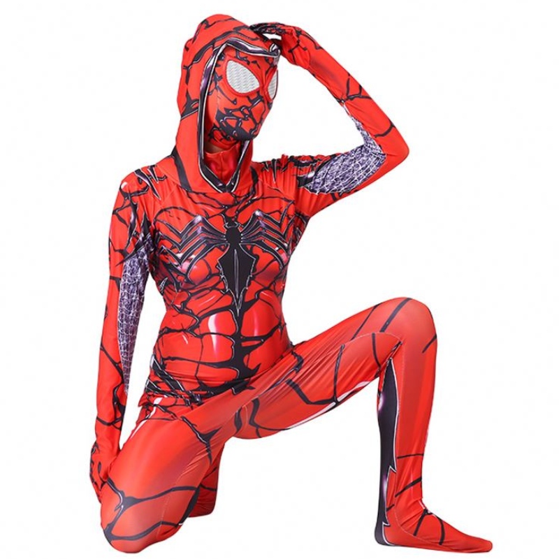 Hochqualitäts Halloween Kostüm Cosplay Cosplay Red Women 's Gift BodySuit Cosplay Marvel Party Frau
