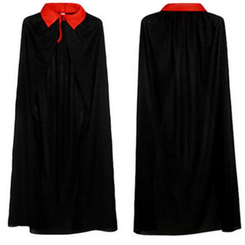 Großhandel Mantel mit Kapuze mit Kapuzenmantel Wicca Robe mittelalterlicher Kap -Schal Vampir Halloween Party Hexenzauberer Kostüme