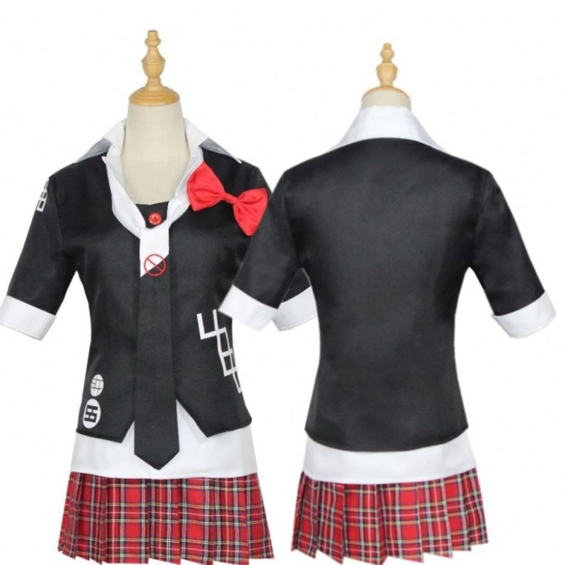 Danganronpa Enoshima Junko Uniform Comic Con Cosplay Kostüme Halloween Bühnen Weihnachtskostüme