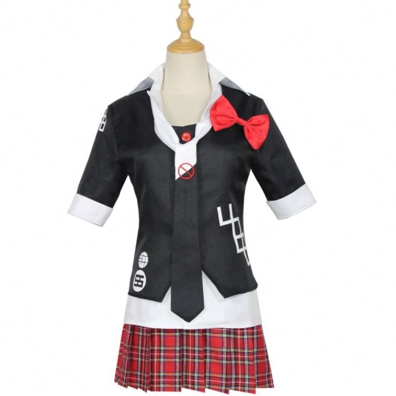 Danganronpa Enoshima Junko Uniform Comic Con Cosplay Kostüme Halloween Bühnen Weihnachtskostüme