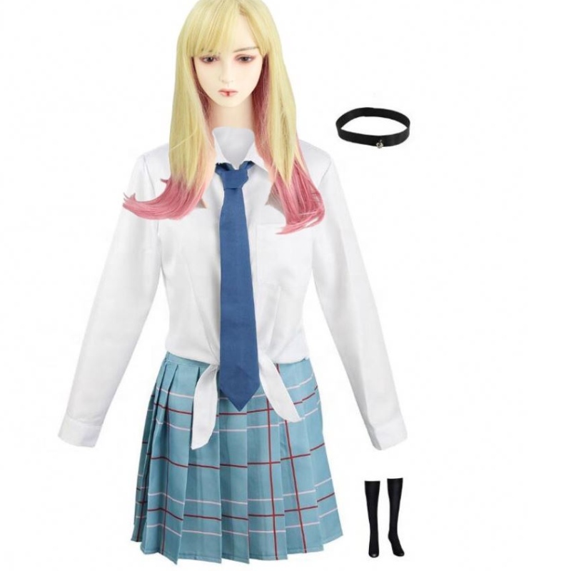 ecowalson marin kitagawa cosplay mein kleider up kostüm schule jk uniformrock outfits Halloween karnevalanzug