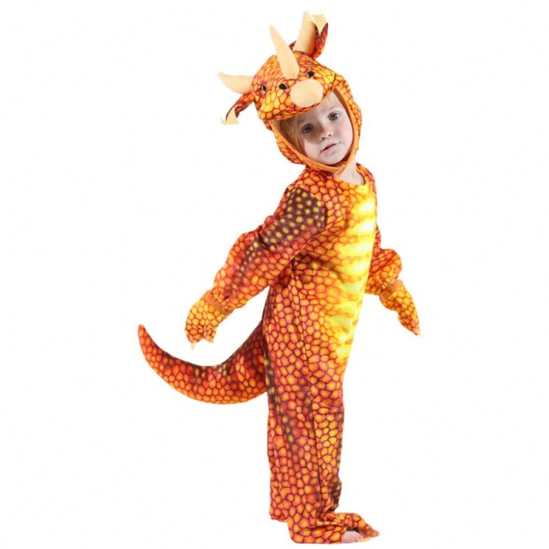 Kinder Dinosaurier Kostüm Halloween Party Cosplay Maskottchen Tierkleidung Rolle spielen
