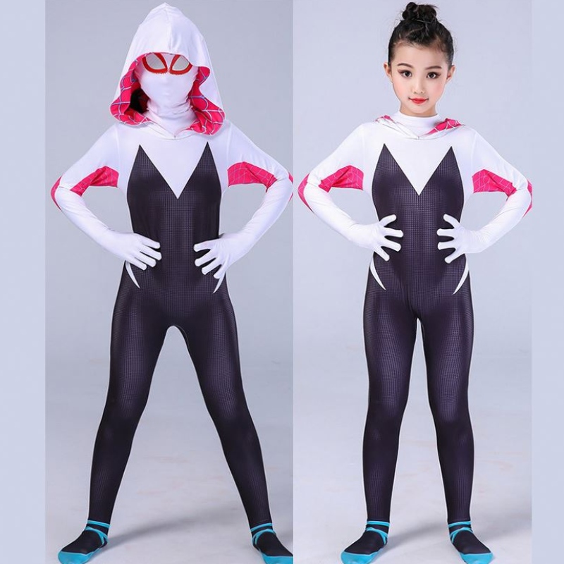 Hersteller Großhandel Vielfalt der spinnen parallele Welt elastischen und atmungsaktiven Cosplay -Kleidung Kostüme Marvel