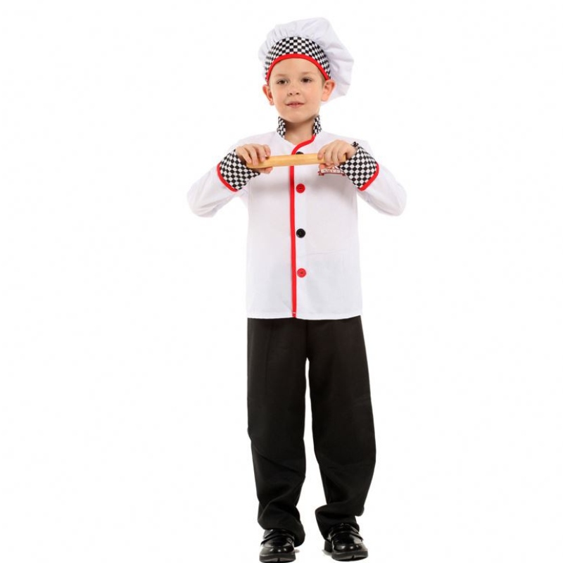 Chef Rollenspiel Jungen Mädchen Kinder Koch Kostüm HCBC-008