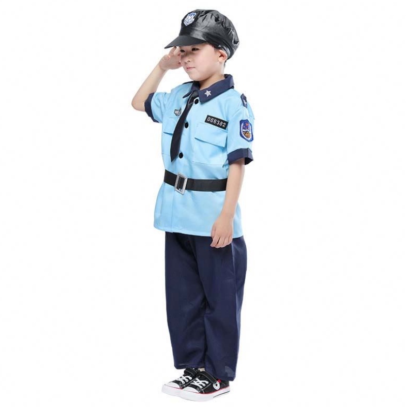 Halloween Dress up Policeman täuscht Play Set Kinderpolizeikostüm für Jungen HCBC-005