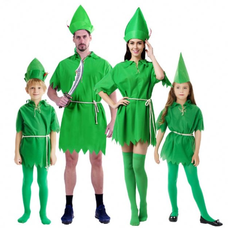 Halloween Kostüm Cosplay Theme Party spielt Eltern-Kind-Kostüm Peter Pan