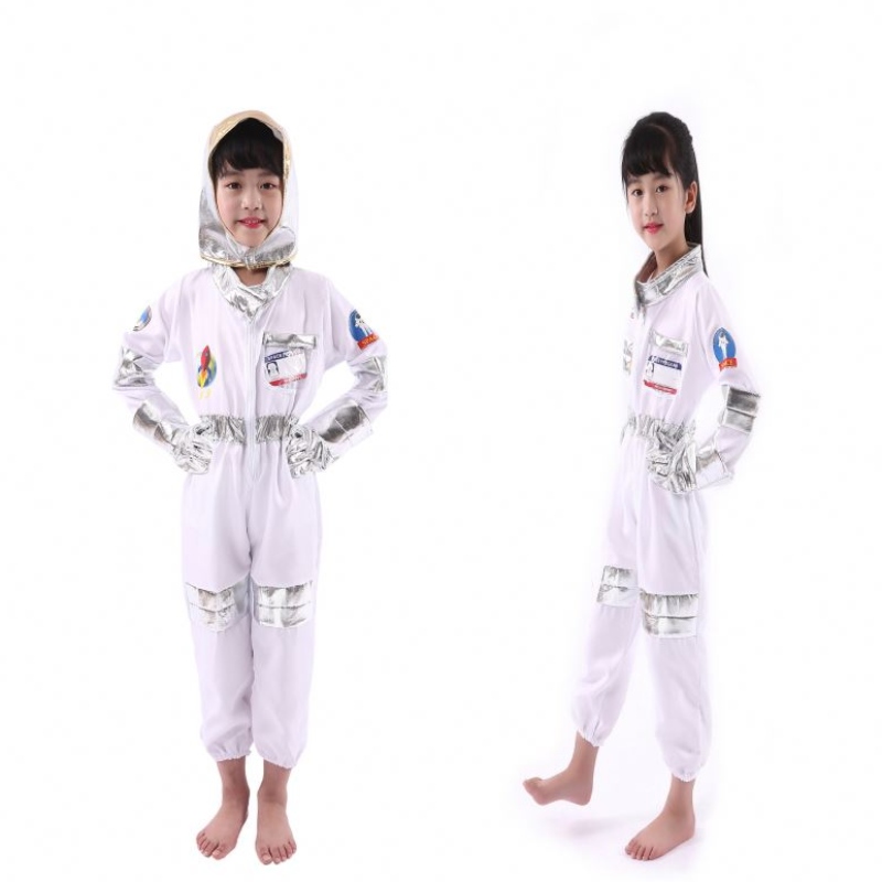 Game Astronaut Cosplay Kostüm Halloween Kostüm Helloween Carnival Cosplay Full Dressing Ball Kids Raket Space Anzug