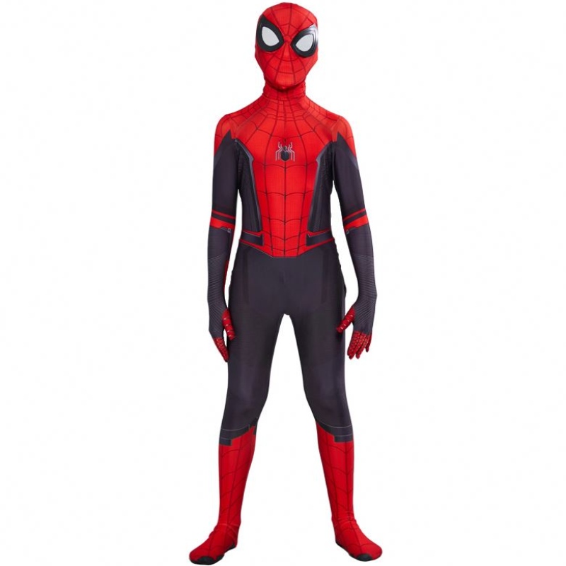 Iron Spider Cosplay Erstaunliche Spiderman Miles Halloween Kostüm Peter Parker Zentai Anzug Superhelden -Bodysuit für Kinder Erwachsene