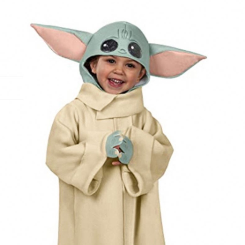 Baby Yoda Cosplay Kostüm Yoda War Anime Kids Overall