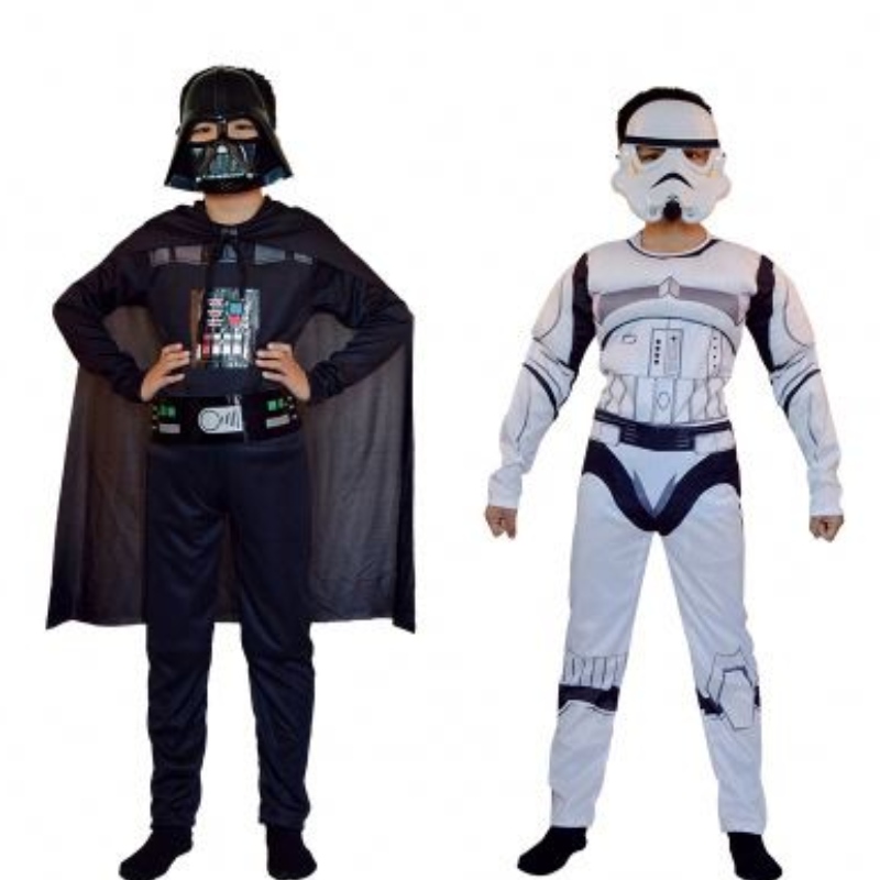 Windranger – Kinder voller Satz Anzug mit Maske Anzug Sturmtruppe Kostüm Cosplay Darth Vader
