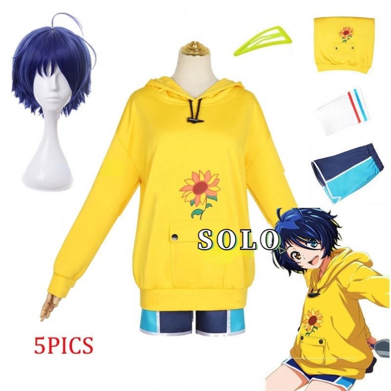 Neues Anime Wonder Priorität Cosplay Ohto Ai Hoodies Girl Sweatshirt Sport Pullover Kostüm Kleidung Cos Perücke Halloween
