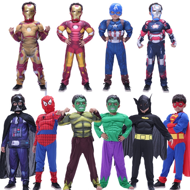 Fashion Cool American Movie Super Hero Cosplay Kostüm für Kinderparty Idee