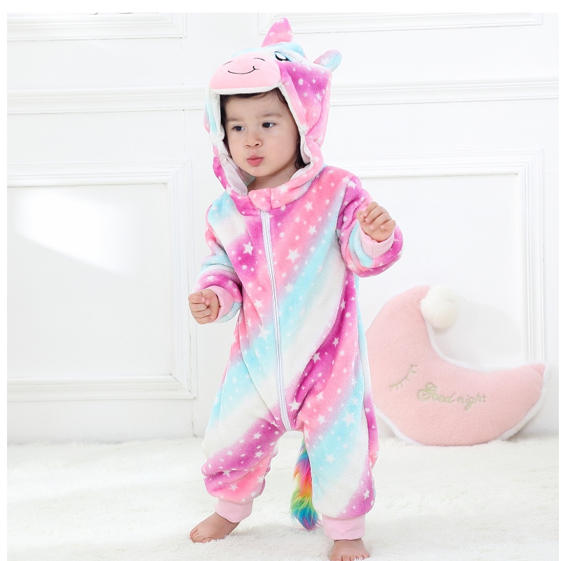 Kleidung Kind 100% Baumwolltier Süßes Panda Boy Baby ROMPERS HOODED TIERING BAY KINDER \\ 'einteilteil
