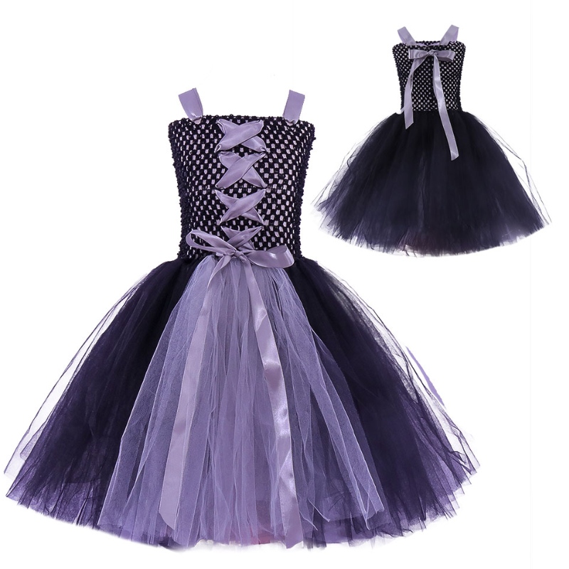 Amazon Hot Seller Novelties Child 's Classic Witch Kostümkleid und Hut X-XXL