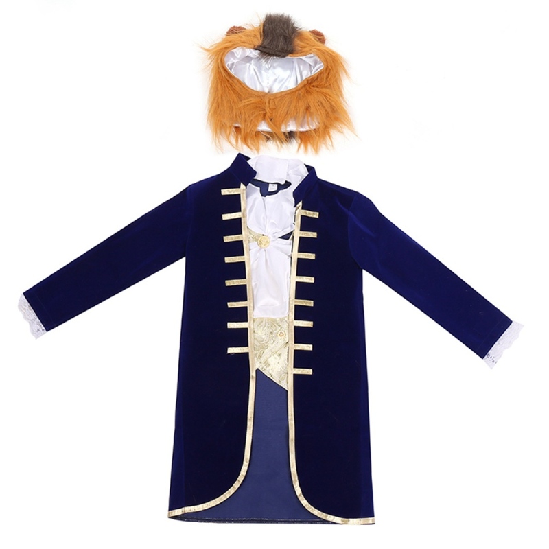 Charmantes Dress-up-Kostüm-Cosplay tound spielen Halloween Party für Kleinkinder Kinder Jungen im Alter von 2 bis 9 Jahren