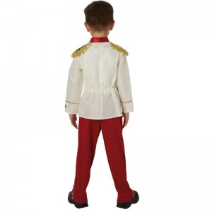 Prince Charming Kostüm Prinz Dress up mittelalterlicher Royal Prince Outfit Kostüm für Kinderkinder Jungen im Alter von 3 bis 14 Jahren