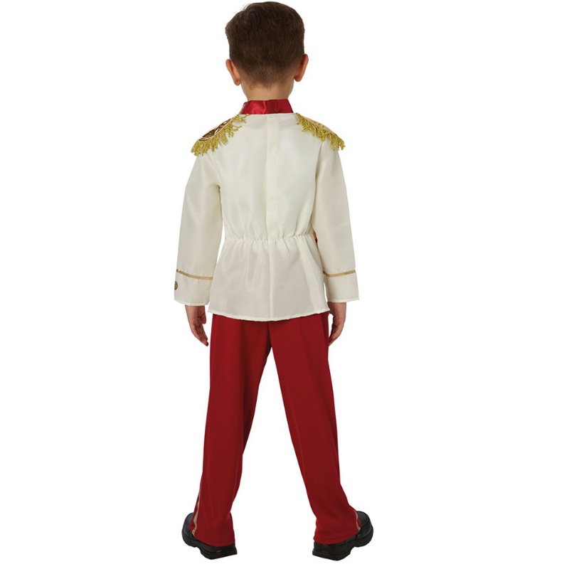 Prince Charming Kostüm Prinz Dress up mittelalterlicher Royal Prince Outfit Kostüm für Kinderkinder Jungen im Alter von 3 bis 14 Jahren