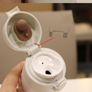 Thermobecher Doppeltorsionsfeder