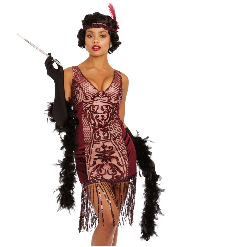 VAVA VOOM FLAPPER COSTUME