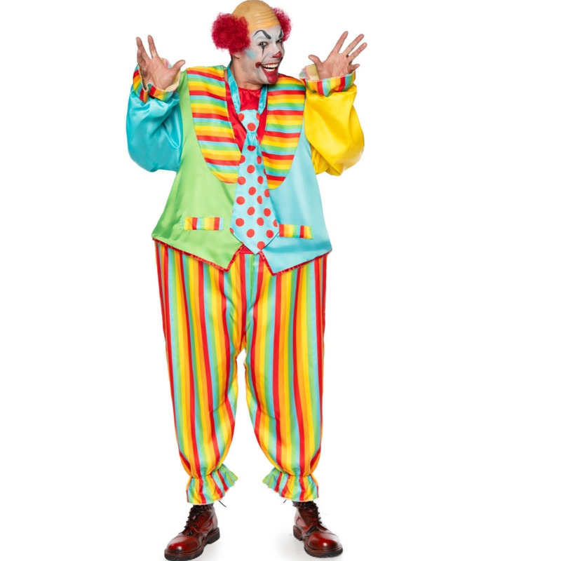 CIRCUS CLOWN COSTUME FÜR MÄNNER