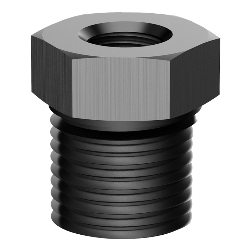 1/4 NPT männlich auf 1/8 NPT weibliche Reduzierer Fitting Adapter Hex Buchse hohle Aluminium