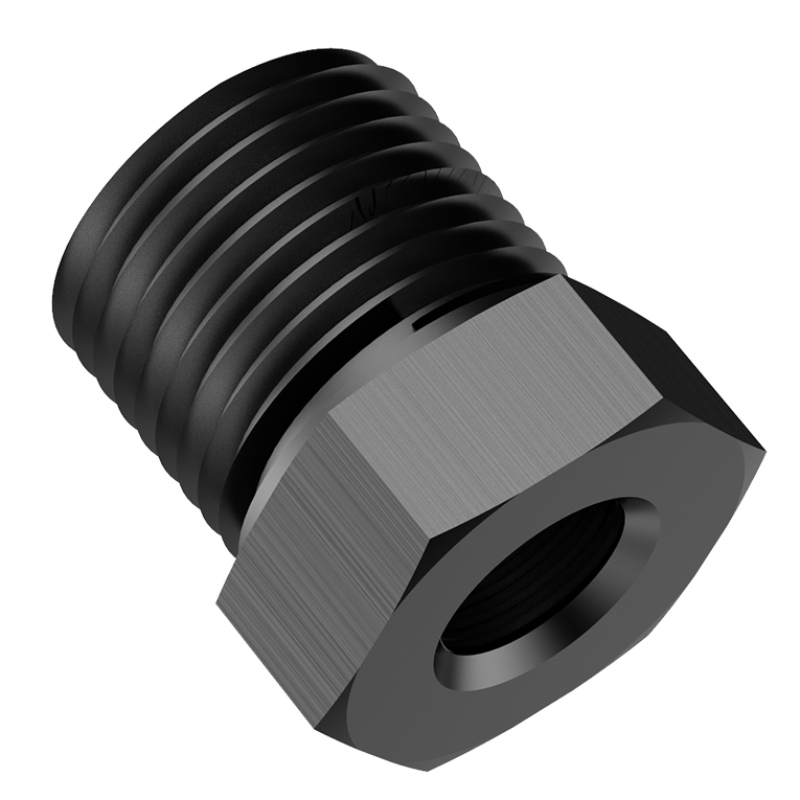 1/4 NPT männlich auf 1/8 NPT weibliche Reduzierer Fitting Adapter Hex Buchse hohle Aluminium