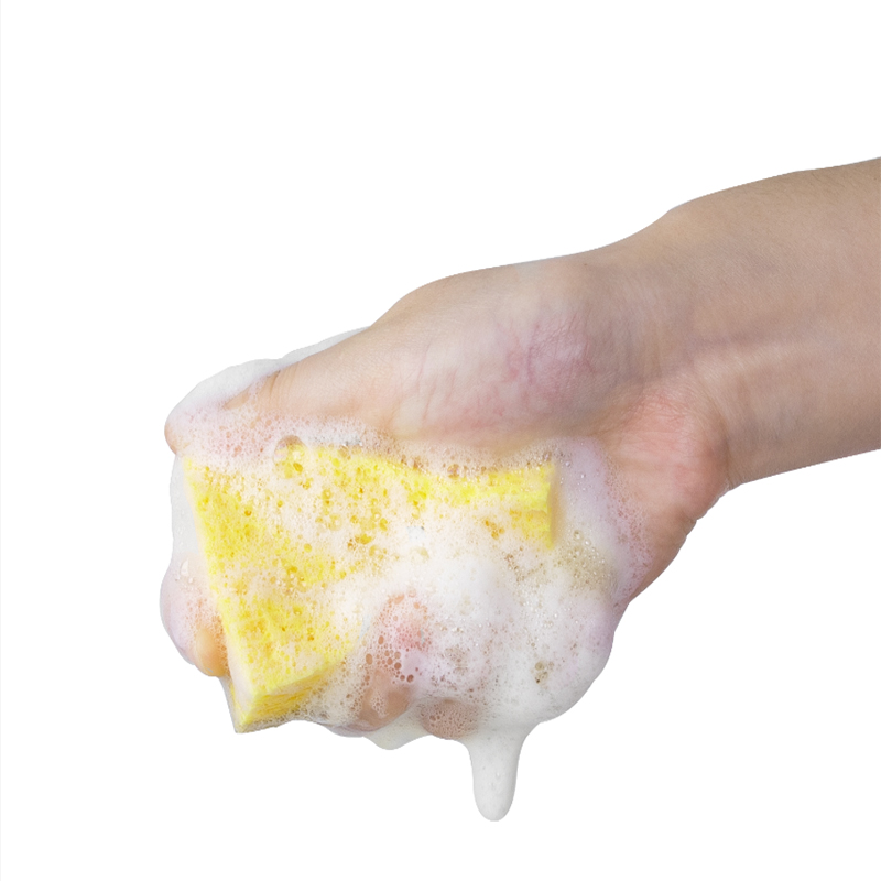 Kundenspezifischer Cellulose Schwamm Bad Cellulose Schwamm für Kits Körper Bad Schwamm Bürste