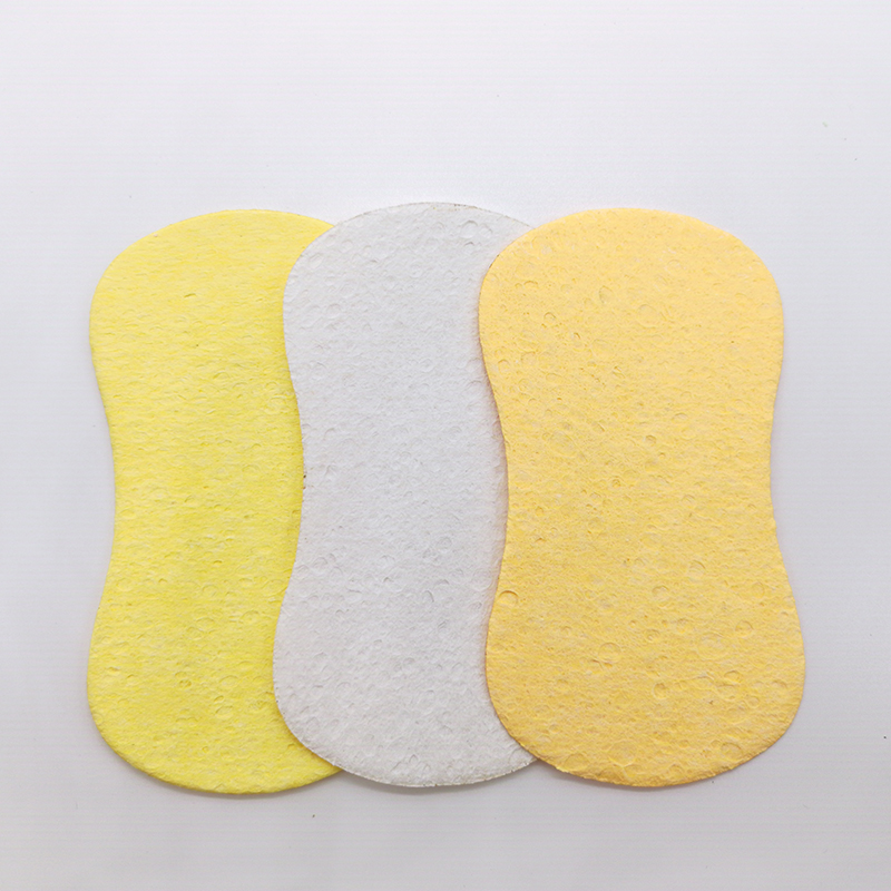 Kundenspezifischer Cellulose Schwamm Bad Cellulose Schwamm für Kits Körper Bad Schwamm Bürste