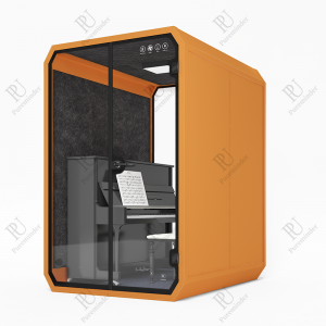 Keine Berührungswards Isolierung beweglicher 4-Personen-Büro-Pod, der traditionellen schalldichten Stand-Konversationsraum baut