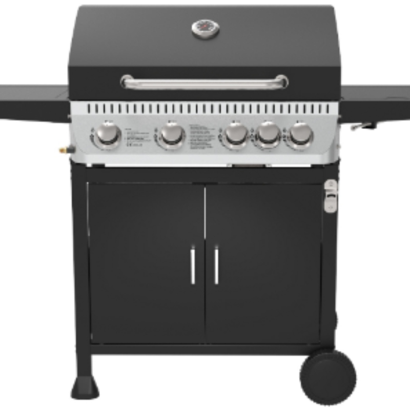 2022 Neue Moderne Hohe Qualität Garten Grill Brenner Gas Grills Mit Trolley Rauchloser Grill Grill