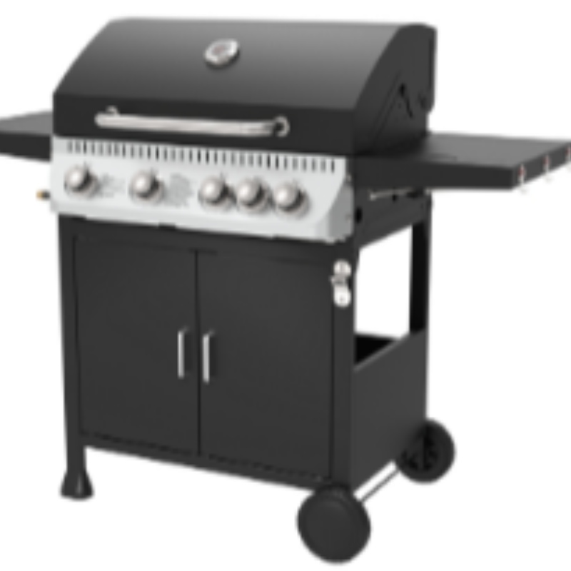 2022 Neue Moderne Hohe Qualität Garten Grill Brenner Gas Grills Mit Trolley Rauchloser Grill Grill