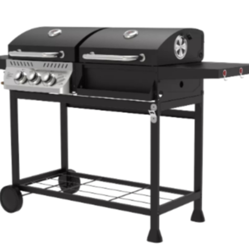 Moderne Edelstahl-Hauptküche Indoor Metall OEM Kochgeschirr Sets Rotierende Grillmaschine Built in Gas Portable Bbq Grills