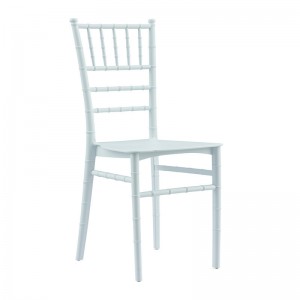 Tiffany Style Party Plastikhochzeit Stapelbare Miete Bankett Party PP Stuhl Möbel Event Stuhl